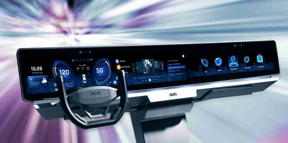 尊时凯龙开拓前瞻显示技术创新应用，，，结合优异整合设计能力，，，，开发智能车载FIDM Plus一体化显示方案，，让驾驶操作与车内娱乐体验再进化