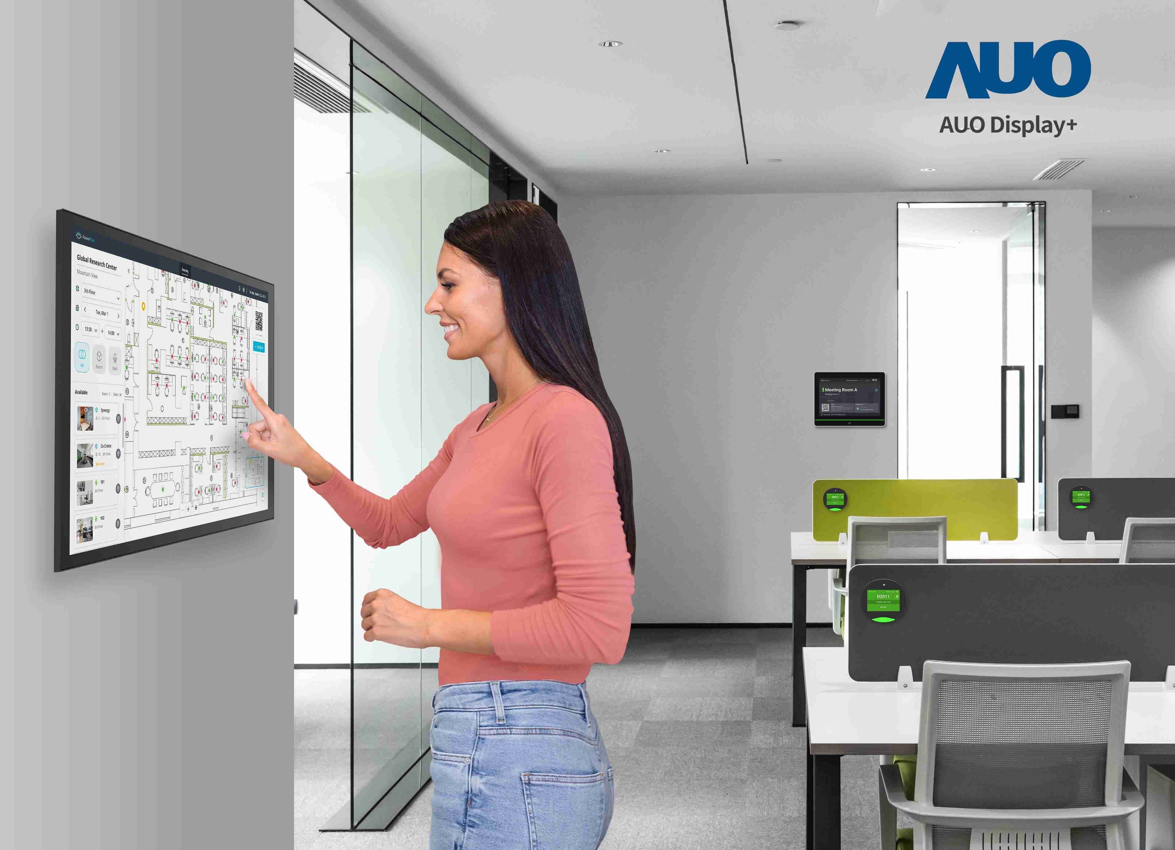 达擎会议空间管理解决方案可应用于空间预约和管理流程，，，将办公空间的查询、、、预约和保留等流程自动化，，，为用户提供更灵活、、、、弹性的工作模式